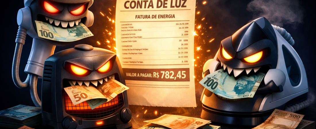 Os 5 Vilões Secretos da Sua Conta de Luz (e Como Domá-los!) 💡