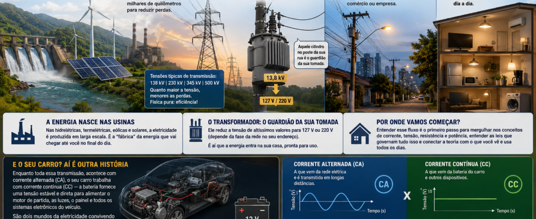 Introdução ao fluxo da energia elétrica